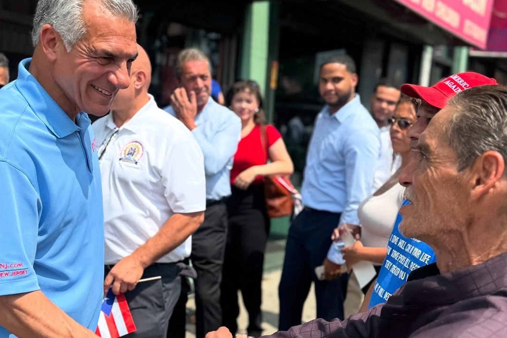 Ciattarelli visit Passaic County business owners.