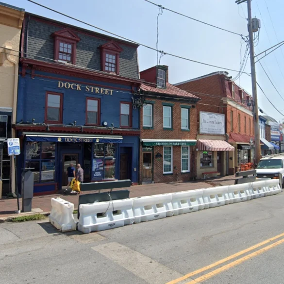 A night out at a waterfront bar turned into a scene of chaos when pepper spray flew during a downtown brawl - photo licensed by shore news network.