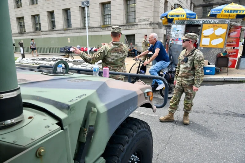 National Guard mobilized to combat crime in Washington, D.C.
