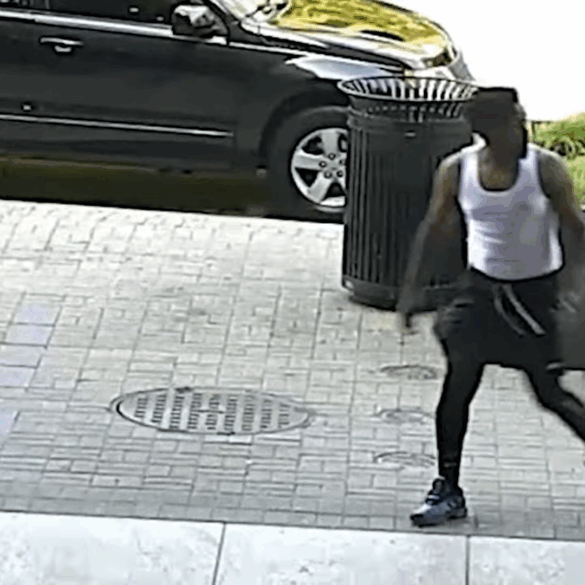 Knife-wielding suspect caught on video after dc stabbing - photo licensed by shore news network.