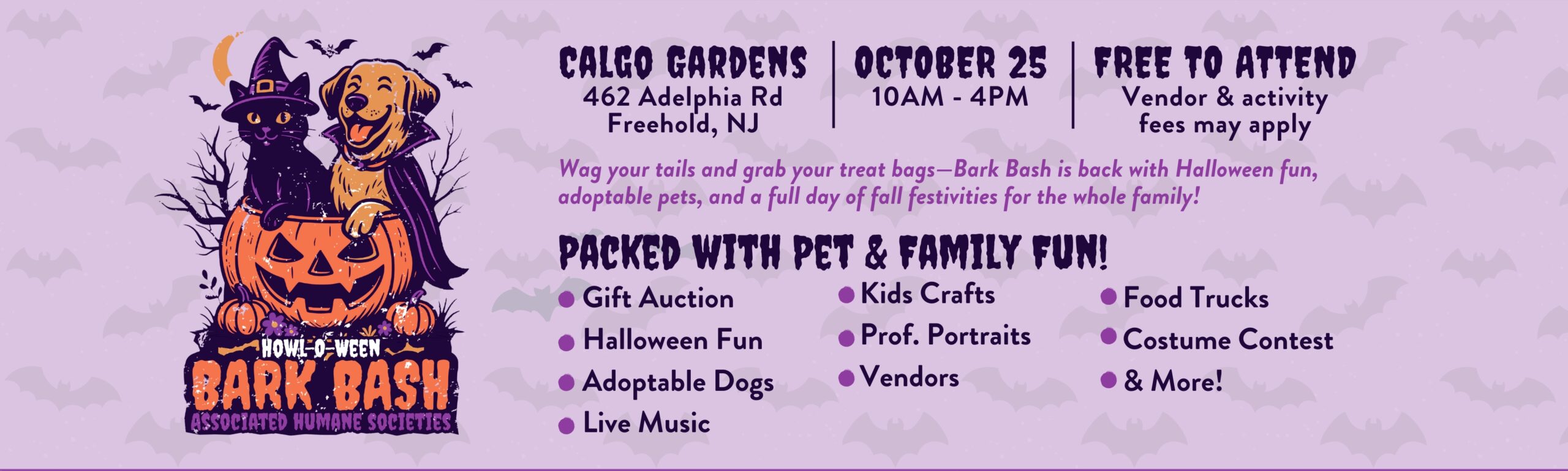Halloween goes to the dogs at upcoming Bark Bash with costumes, adoptions and pet portraits