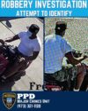 Paterson police release photos of suspect in strong arm robberies