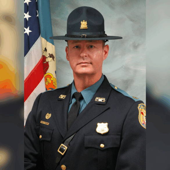 Delaware state police honors lt. Colonel daniel meadows as he retires after 30 years of service - photo licensed by shore news network.