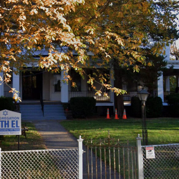 Prosecutor investigating fire at north jersey synagogue, firebombed once in 2012 - photo licensed by shore news network.