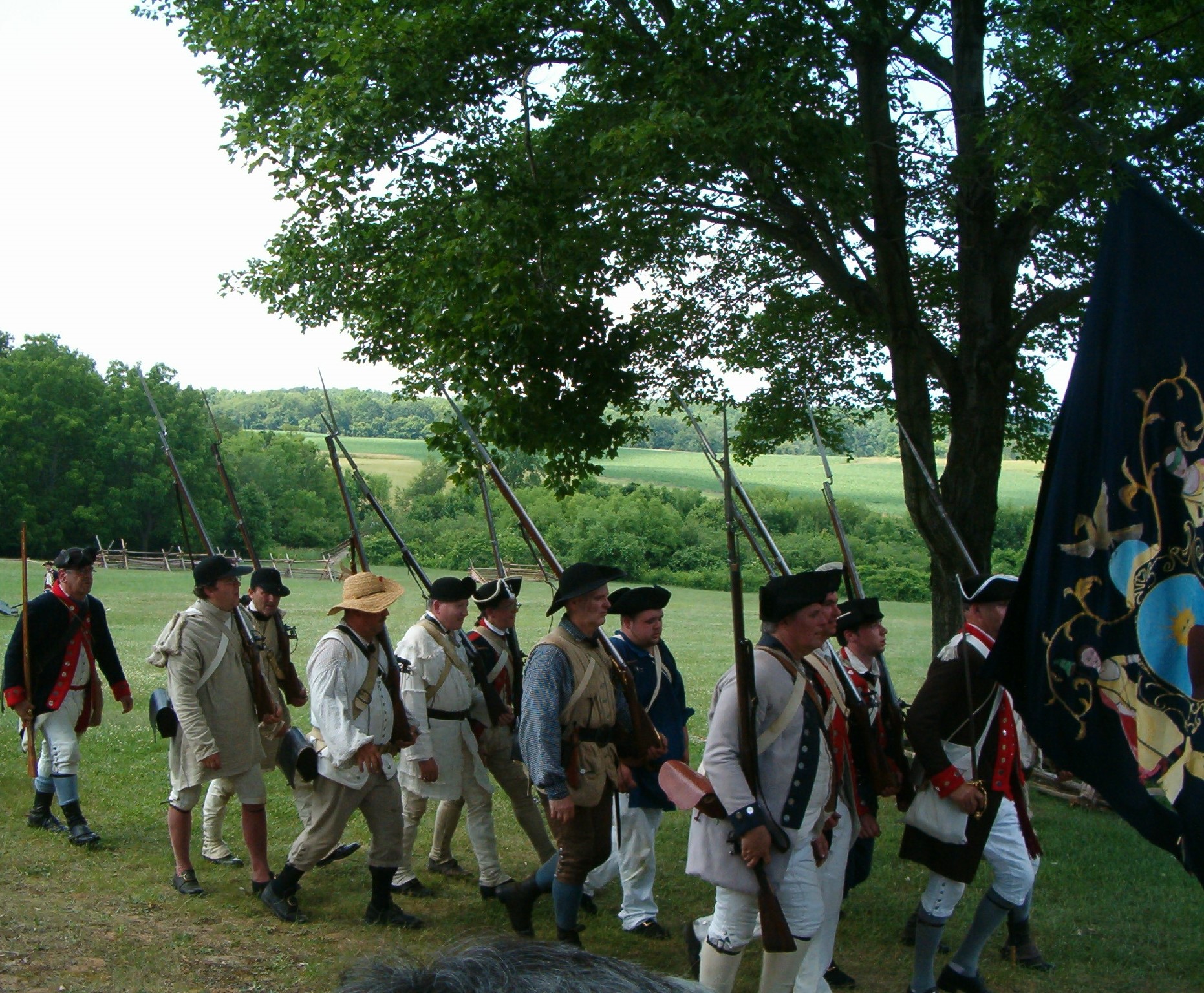 History marches on at Monmouth Battlefield with monthly guided walks