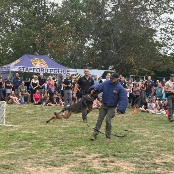 Bmx stunts fire up national night out as hundreds pack stafford township event - photo licensed by shore news network.