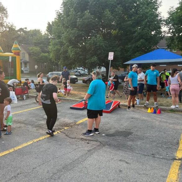 North tonawanda celebrates national night out with first responders food and fun - photo licensed by shore news network.