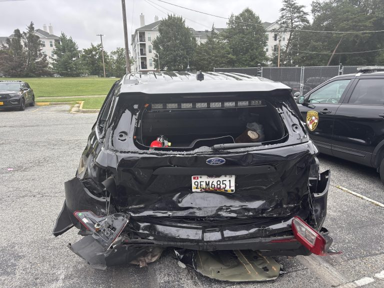 Maryland trooper injured in Beltway crash after DUI driver slams into traffic stop scene