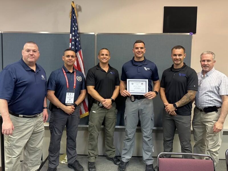 Manchester officer earns Traffic Safety Specialist designation for highway enforcement expertise