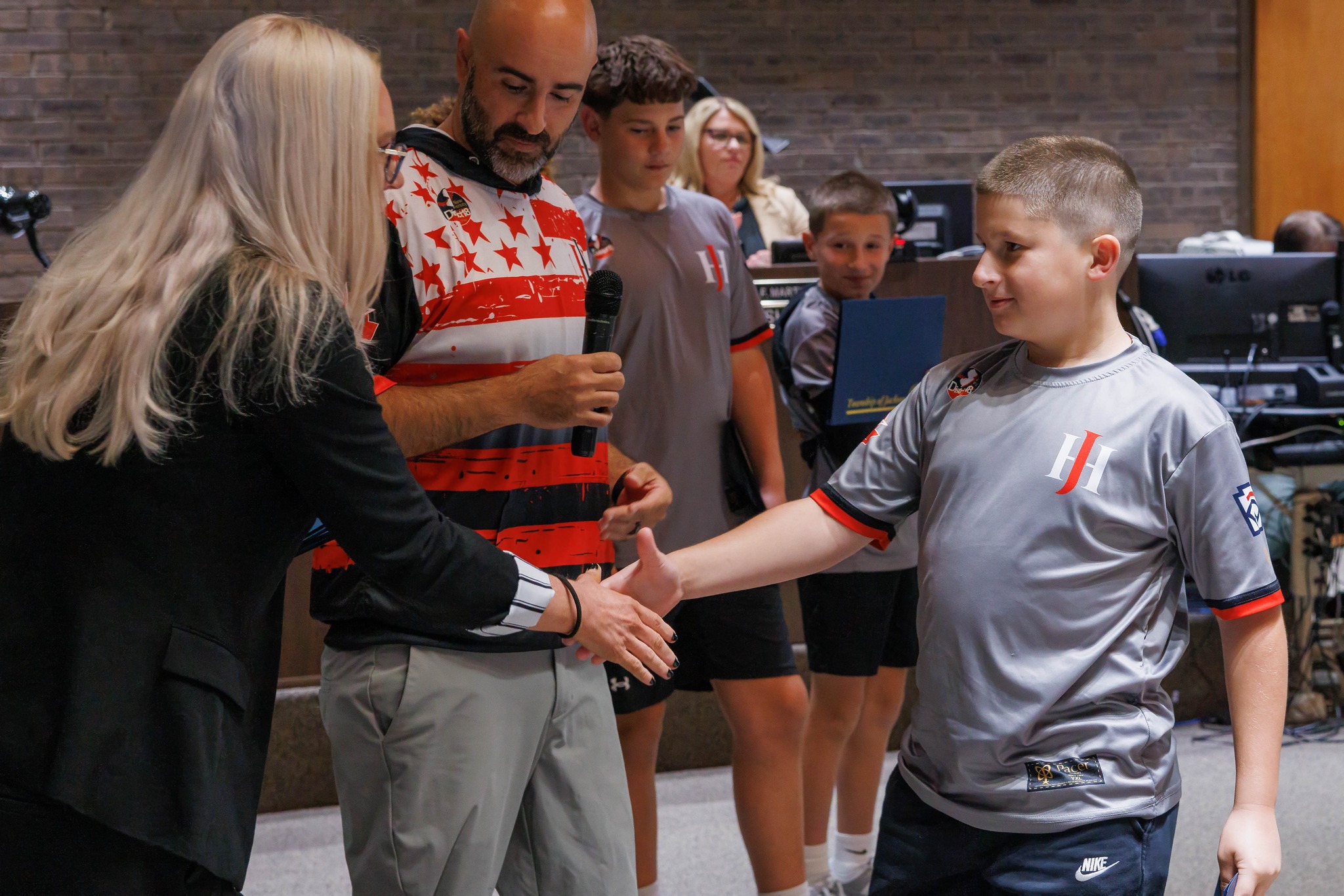 Jackson council honors state champion Little League team at town hall