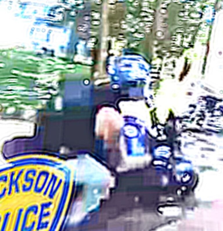 Jackson cops searching for biker who nearly struck officer after refusing traffic stop - photo licensed by shore news network.