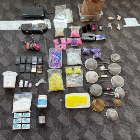 Cocaine bricks and fentanyl bust as baltimore drug ring crumbles - photo licensed by shore news network.