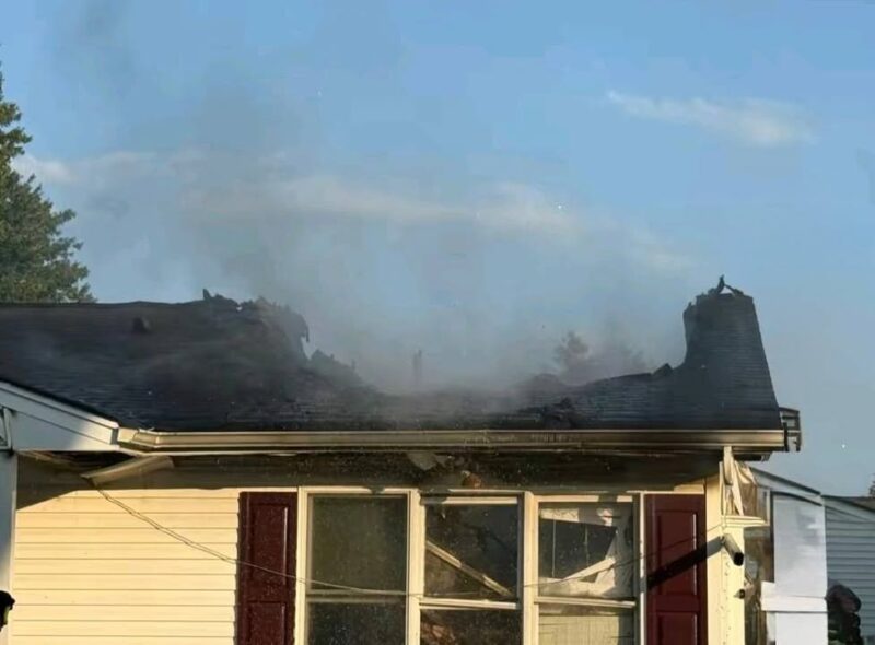 Stafford firefighters assist Barnegat crews in battling house fire