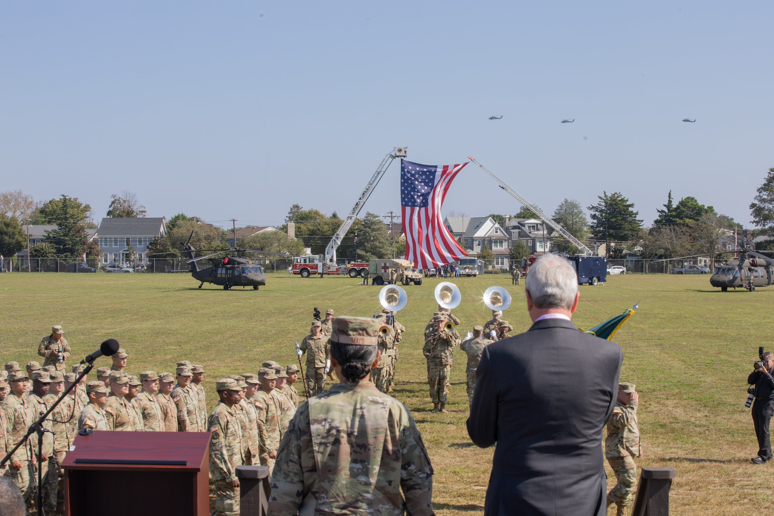 Phil Murphy presides over his own Trump-style military parade in Sea Girt