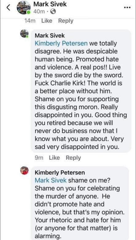 Newly elected Las Vegas realtor board member under fire after explosive Facebook rant on Charlie Kirk: The world is a better place without him