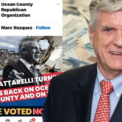 Democrat lobbyist, ocean county gop chairman george gilmore's anti-ciattarelli posts scrubbed from facebook - photo licensed by shore news network.
