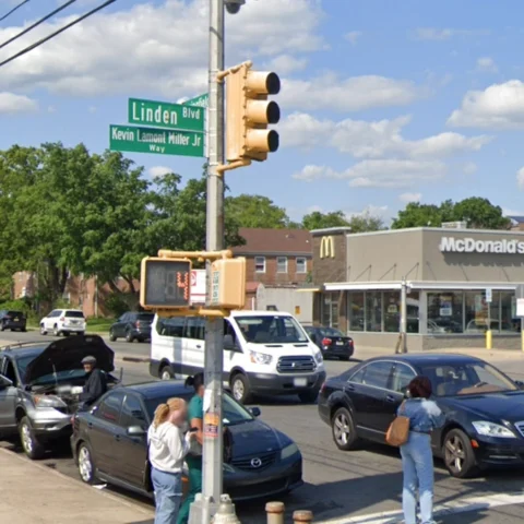 According to police, the violence erupted around 8:21 a. M. Monday outside 208-15 linden boulevard, when the gunman allegedly approached the young victim and opened fire, striking him in the head.