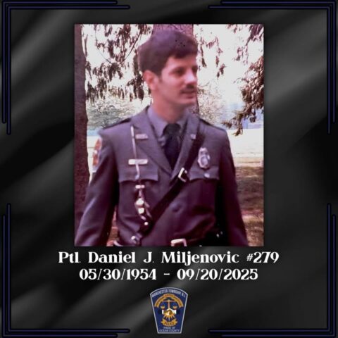 Manchester township mourns retired patrolman daniel miljenovic - photo licensed by shore news network.