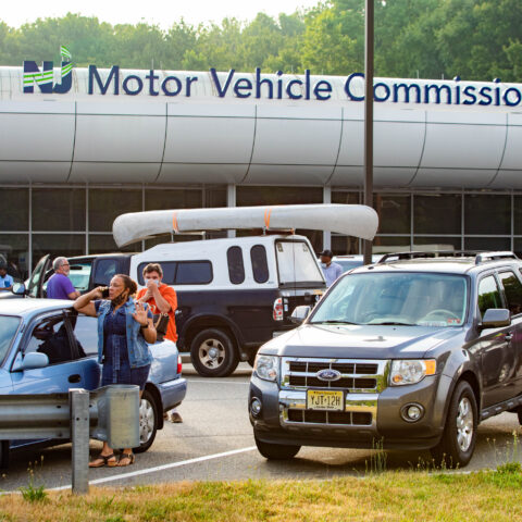 Ciattarelli says motor vehicle workers will return to work if he is elected - photo licensed by shore news network.