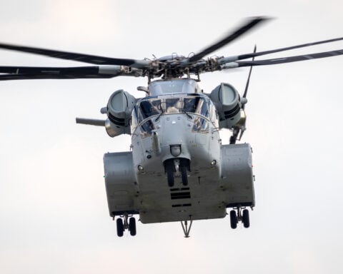 Sikorsky CH-53K King Stallion heavy transport helicopter