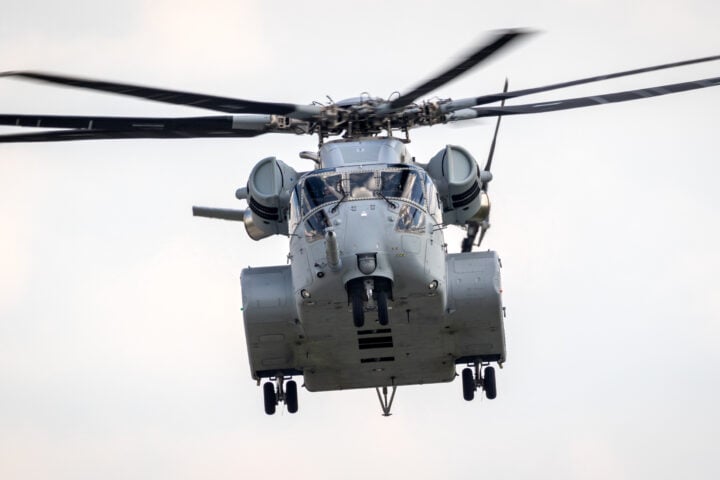 Sikorsky CH-53K King Stallion heavy transport helicopter