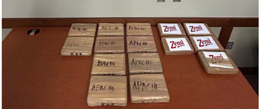 Man charged after 15 kilos of cocaine found in hidden car compartment in New York