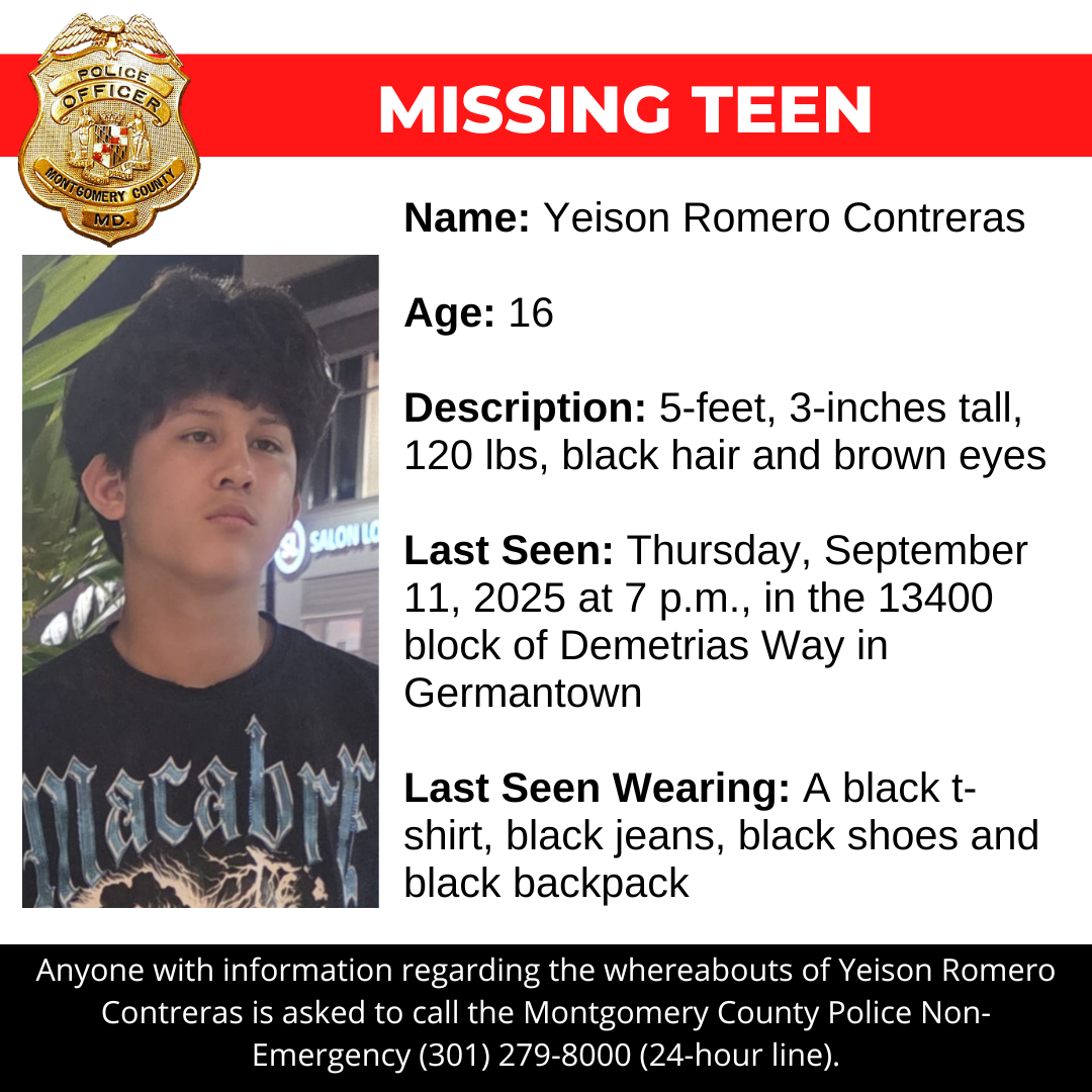 16-year-old boy disappears after walking down Germantown street