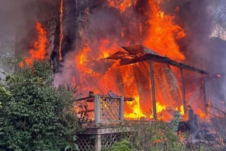 Fatal three-alarm blaze tears through Corriganville home, kills woman