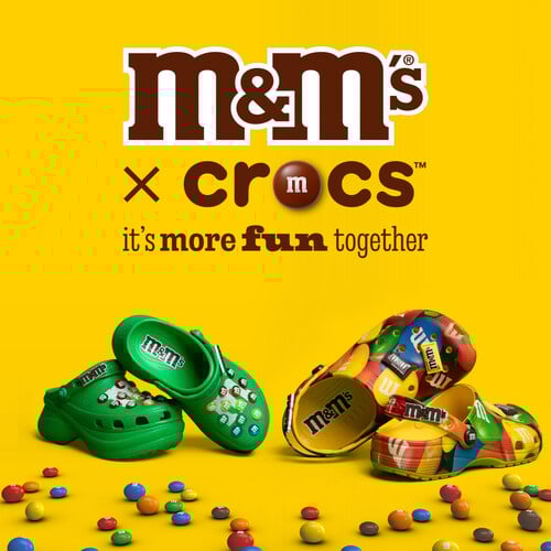 Check out these new M&M themed crocs about to hit stores