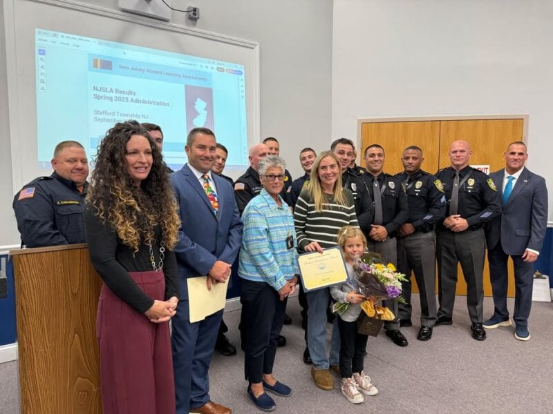 Stafford officers and first responders honored for saving child at school playground