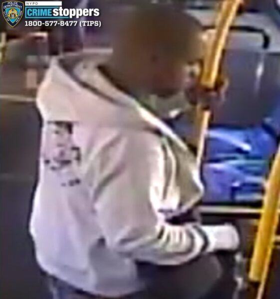 Man sought for lewd act aboard M103 bus in Midtown Manhattan