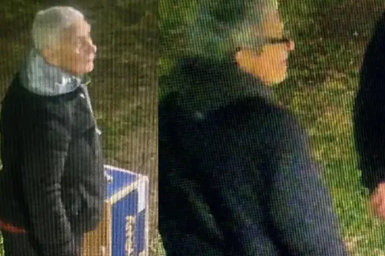Two elderly women armed with chewy box vandalized kiosks at boston common this weekend - photo licensed by shore news network.