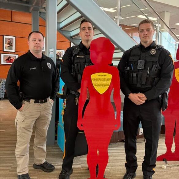 Silent witness project honors victims of domestic violence - photo licensed by shore news network.