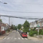The shooting occurred around 2:23 p.m. on the 100 block of East Walnut Lane.