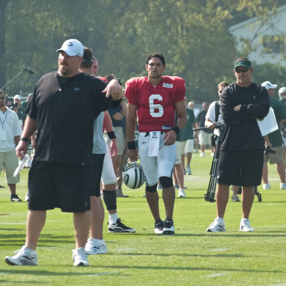 Former jets qb mark sanchez arrested after stabbing in indianapolis - photo licensed by shore news network.