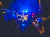 Nypd - nighttime crime scene - file photo