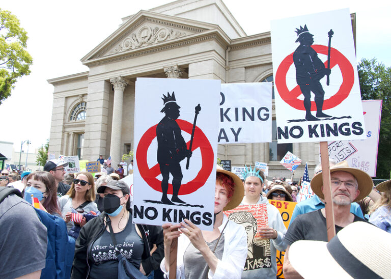 Where are no kings protests scheduled across new jersey today: a complete list for protesters and counter-protesters - photo licensed by shore news network.