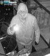 Police hunt brooklyn burglar who struck two businesses in one night