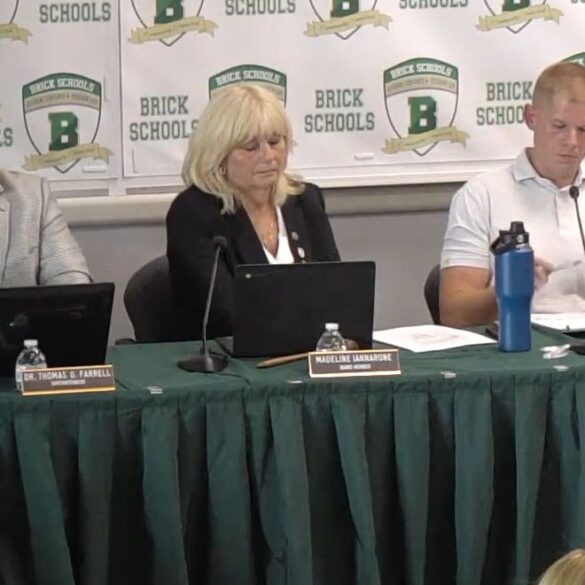 Elderly brick mayoral candidate who fell asleep during school board meetings not up for public debate - photo licensed by shore news network.