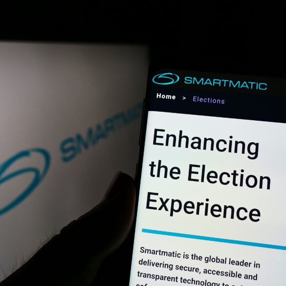 U. S. Voting machine company execs charged in multimillion-dollar bribery and money laundering scheme - photo licensed by shore news network.