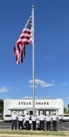 Steak n Shake Will Be Raising the Largest American Flags Allowed by Law at All Locations