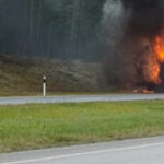 Tractor Trailer Fire - File Photo not from reported incident.