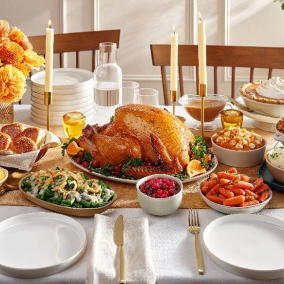 Aldi drops thanksgiving dinner price to $40, feeding 10 for just $4 per person - photo licensed by shore news network.