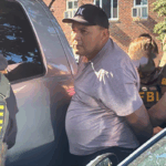 Ice arrests salvadoran national with violent criminal record, attacking cops in northern virginia - photo licensed by shore news network.