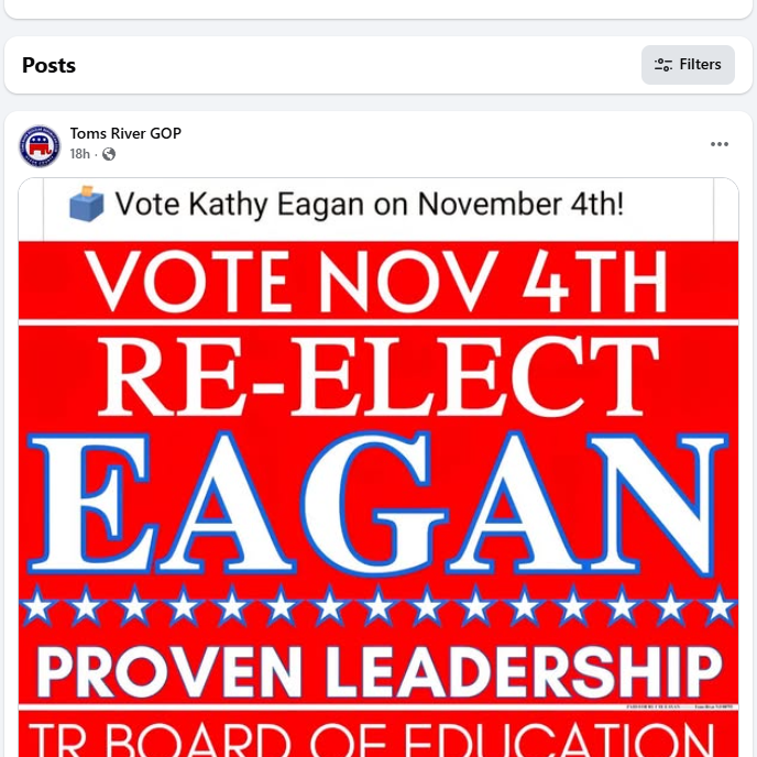 Convicted Ocean County GOP Chairman Backs NJEA Boss Who Tried to Kick Republican Off Ballot in Toms River Race