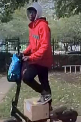 Police searching for suspect in Delaware Avenue theft