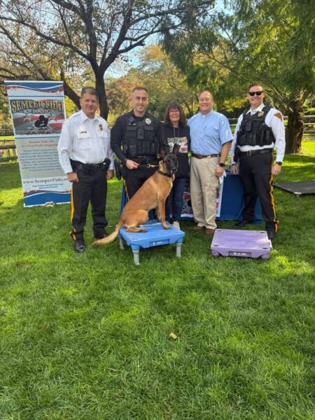 Evesham police join annual Blessing of the Pets ceremony