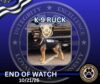 Voorhees police mourn loss of beloved k9 ruck after 11 years of service