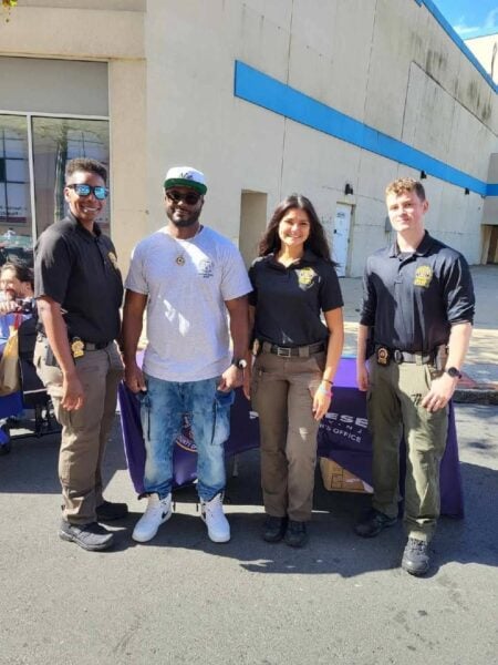 Prosecutor’s office and Perth Amboy police team up for community outreach in Middlesex County