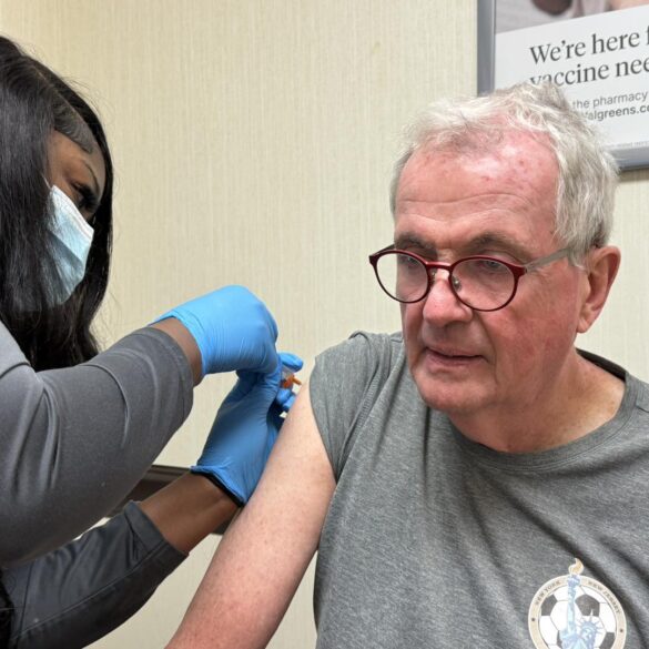 Phil murphy receives final covid-19 and flu shots as governor, closing out pandemic-era legacy marked by both praise and controversy - photo licensed by shore news network.